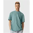 American Apparel Unisex Pique Mockneck Tee