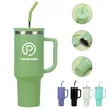 40 oz tumbler with handle and straw reusable for travel