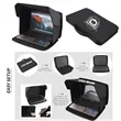 Laptop Sunshade Tent Sleeve Case Privacy Cover For Working