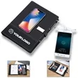 Notebook with power bank & wireless charger business travel