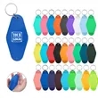 Full Color Plastic Hotel Keychain Motel Key Tag