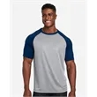 Team 365 Unisex Zone Colorblock Raglan T-Shirt