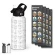 National parks 32oz insulated water bottle with stickers
