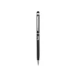 Metal Click Gel Pen with Stylus 2-in-1