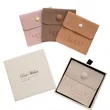 Suede Jewelry Snap Pouch