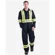 Berne Apparel Men's Safety Striped Unlined Coverall