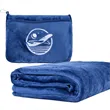 Ultra-Soft Flannel Travel Blanket & Pillow Combo