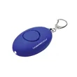 Soft-Touch LED Light & Alarm Key Chain