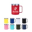 Premium 12oz Stainless Steel Mug with Handle