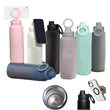 Stainless Steel Water Bottle w/ Magnetic Phone Holder