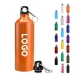 25oz Aluminum Water Bottle with Carabiner,Aluminium Sports B