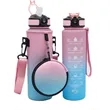 SBR Neoprene Bottle Sleeve with Sports Water Bottle Set
