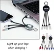 Hot Sale Multi 3 In 1 Light Up Charging Cable