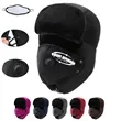 Winter All-in-one Cold Cap Trooper Earflap Warm Fur Ski Hat
