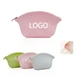 Silicone Large Cosmetic Pouch with Zipper