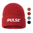 Waffle Knit Cuffed Beanie with Customize Logo
