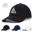 6 Panels Laser Cut Mesh Golf Trucker Cap Dad Cap