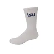 USA Made Super Soft Cotton Crew Socks w/ Direct Embroidery