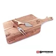 Swissmar® Acacia Paddle Cutting Board & Knife Set