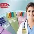 Nurse Doctor Shirt Pocket Pen Holder PU Leather Protector