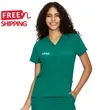 Women Soft Breathable Loose Fit Medical Scrub Tops