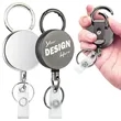 Metal Easy Pull Retractable Keychain Lanyard Buckle