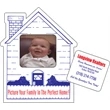 3.25" x 4" House Picture Frame Magnet
