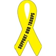 Yellow Ribbon Roll Labels - 1.5" x 3"