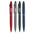 Delicate Touch Stylus Metal Pens Rubberized & Twist-action