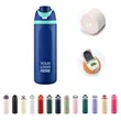 Insulated Stainless Steel Water Bottle with Straw
