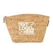 Large Makeup Pouch in Cork Cosmetic Bags
