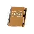 Kraft Paper A5 Wire Bound Journal With Pen