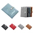A5 PU Leather Notebook with Magnetic Buckle