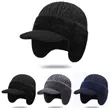 Winter Outdoor Knit Earflaps Hat