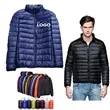 Lightweight men's down cotton jacket