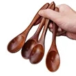 Versatile Handcrafted Solid Wood Multipurpose Dining Spoon