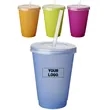 Color Changing Tumbler with Straw, 16 oz.
