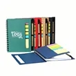 Notebook with Sticky Notes