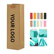 Heavy Kraft Wine Gift Bag With Rope Handle