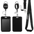 Retractable ID Badge Holder with Breakaway Lanyard