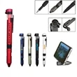 LED Compass 6-in-1 Kinetic Ball Pen Touchscreen Phone Stand