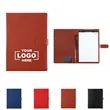 A4 PU Leather Clipboard w/Memo Pad & Pen