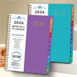 2026 Planner Hardcover Calendar Weekly and Monthly with Tabs