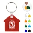 House-Shaped PVC Keychain