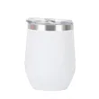 U-Shape Insulated Stainless Steel Wine Tumbler - 12oz, Eggsh