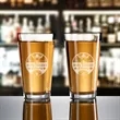 POD Etched Pint Glass 16 Oz.