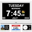 Digital Calendar Alarm Clock Picture Frame