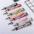 Nylon Wristlet Lanyard Keychain