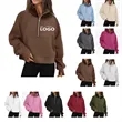 Womens Half Zip Cropped Pullover Fleece Sweatshirts