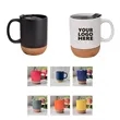 Ceramic Cup Cork Bottom